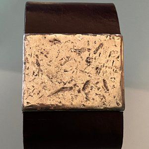 Streets Ahead Leather Cuff